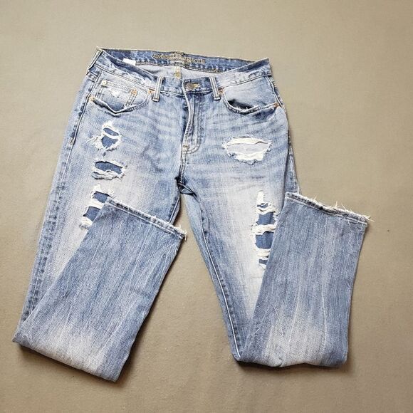 Mens American Eagle Distressed Jeans Size 32 - Picture 3 of 12